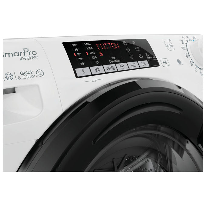Candy CSOW41076TWMB0-S Smart Pro Inverter Lavasciuga 10-7 Kg 1400 rpm Classe A Wi-Fi Vapore Bluetooth (85x60x58 cm) colore Bianco