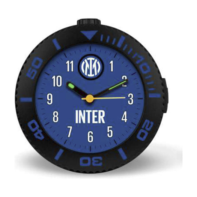 Lowell Sveglia da Tavolo FC Inter JA7114IN1 Nero Azzurro Alarm