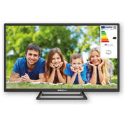 Digiquest 32FDQDLHR TV LED 32'' HD Ready Frameless DVB-T2 S2 HEVC Main 10 Dolby Digital Plus 3 HDMI 2 USB CI+ Hotel Mode colore Nero
