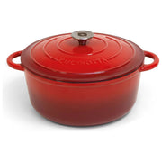 La Nordica, Pentola Cucinotta Tonda, 28 cm con Coperchio, Ghisa Smaltata