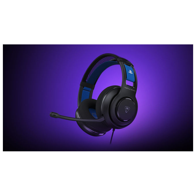 Turtle Beach Atlas 200 Auricolare Gaming Cablato Nero per PS5 e PS4