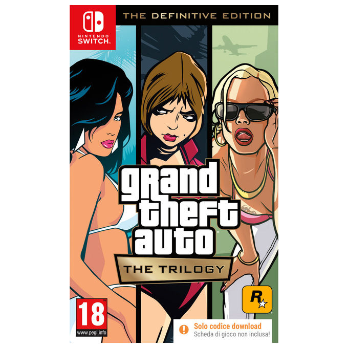 Take-Two Interactive GTA The Trilogy The Definitive Edition Avventura Nintendo Switch