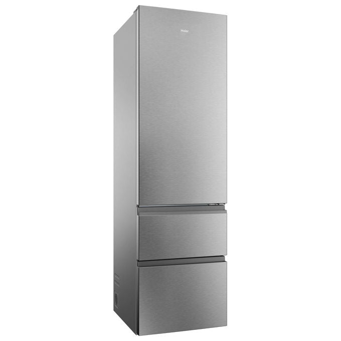 Haier HTR3620CNMG 3D 60 Series 3 Pro Frigorifero Combinato 414 L 205 cm Classe C 35 dB Total No Frost colore Argento