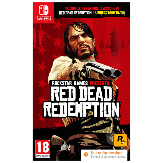 Rockstar Games SWSW2555 Red Dead Redemption Videogioco Nintendo Switch Azione Avventura PEGI 18 Edizione Standard