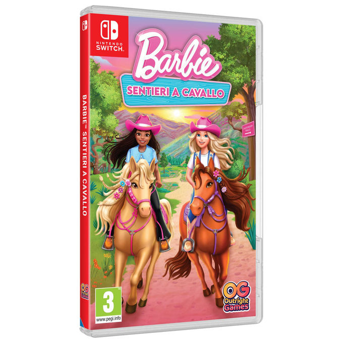 Outright Games SWSW2573 Barbie Horse Trails Videogioco Nintendo Switch PEGI 3