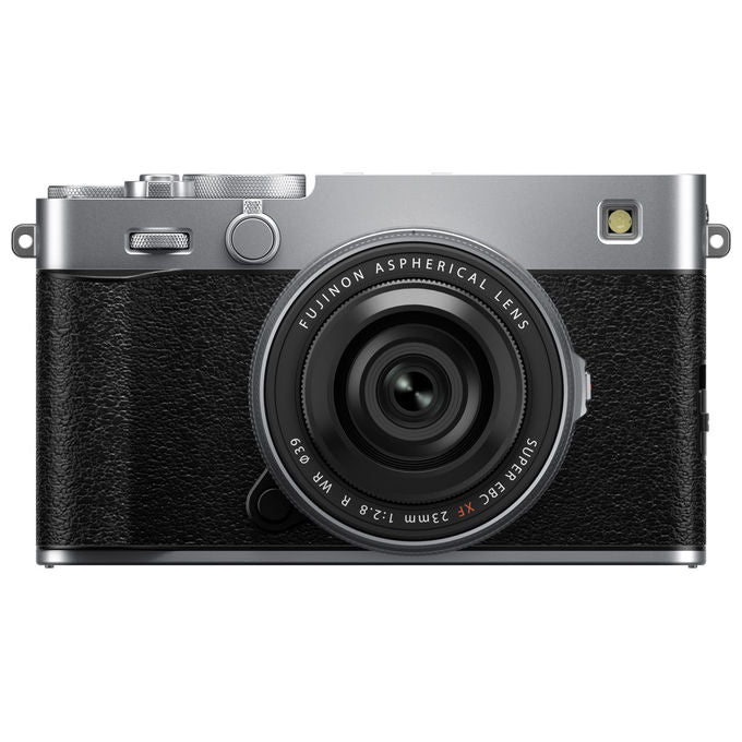 Fujifilm X-E5 KIT XF23MMF2.8 R WR Fotocamera Mirrorless APS-C 40.2 MP Video 6.2K IBIS Wi-Fi Bluetooth colore Argento