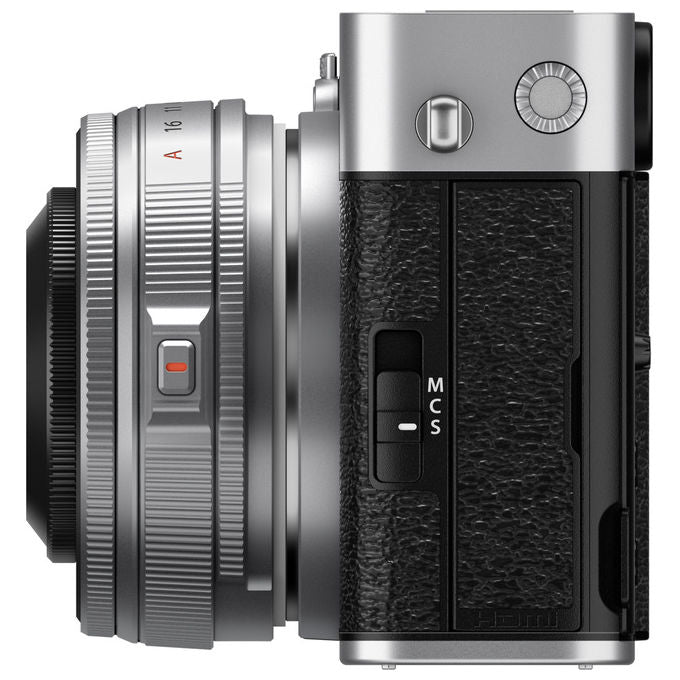Fujifilm X-E5 KIT XF23MMF2.8 R WR Fotocamera Mirrorless APS-C 40.2 MP Video 6.2K IBIS Wi-Fi Bluetooth colore Argento