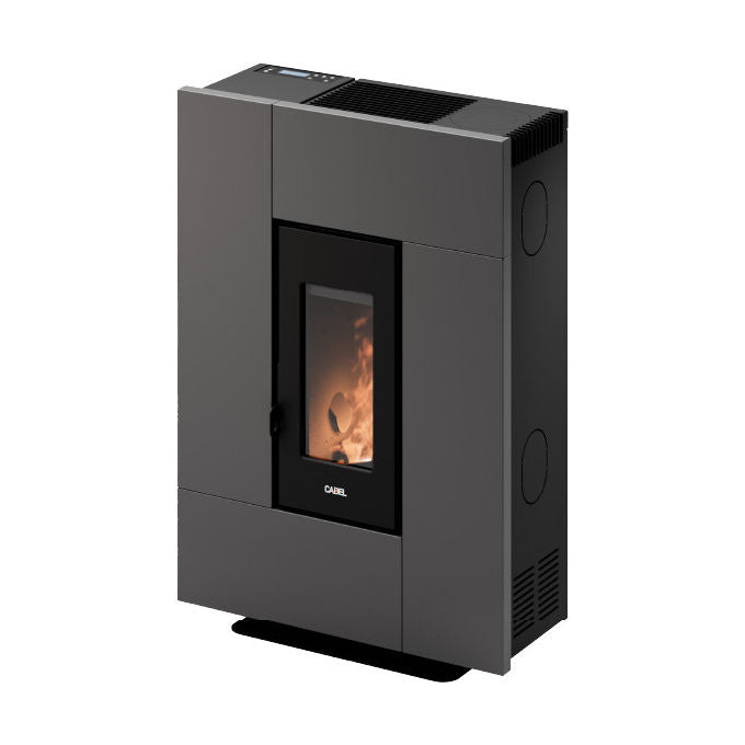 Cadel Stufa a Pellet Grace 7 Bronzo Grigio Rosso Nero Bianco