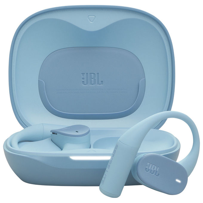 JBL, Auricolare Wireless a Clip Bluetooth, Sense Lite, Blu