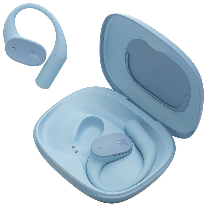 JBL, Auricolare Wireless a Clip Bluetooth, Sense Lite, Blu