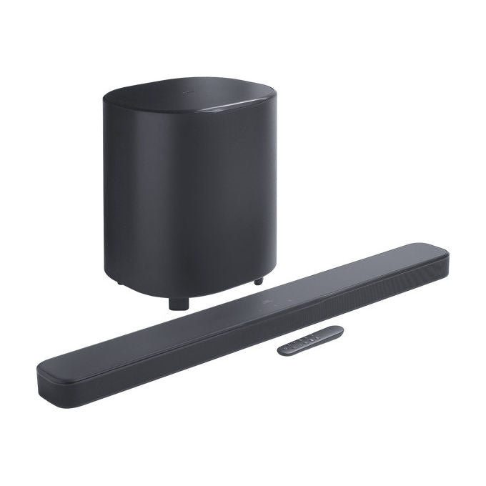 JBL JBLBAR500M2BLKEP Bar 500MK2 Soundbar 5.1 Canali 750W Dolby Atmos Subwoofer Wireless 10'' HDMI eARC Wi-Fi colore Nero