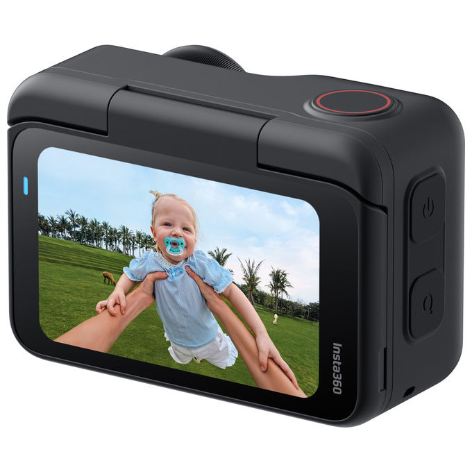 Insta360, GO Ultra, Fotocamera Sportiva 4K Ultra HD, Nero