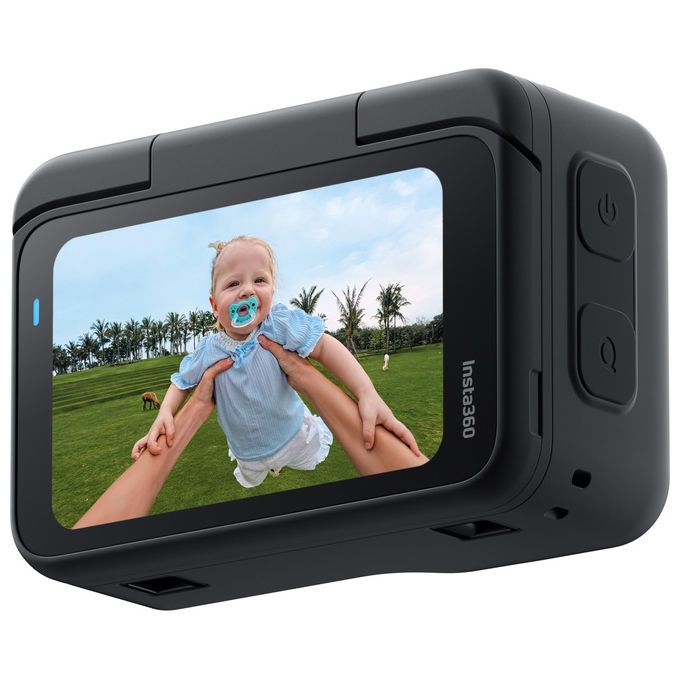 Insta360, GO Ultra, Fotocamera Sportiva 4K Ultra HD, Nero
