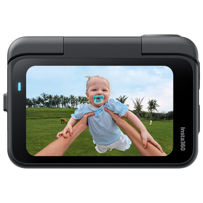 Insta360, GO Ultra, Fotocamera Sportiva 4K Ultra HD, Nero
