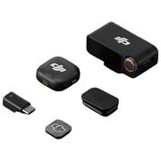 DJI MIC 3 (1 TX+1 RX) Microfono Wireless Lavalier 32-bit Float SNR 72 dB Portata 400 m Bluetooth 5.4 colore Nero