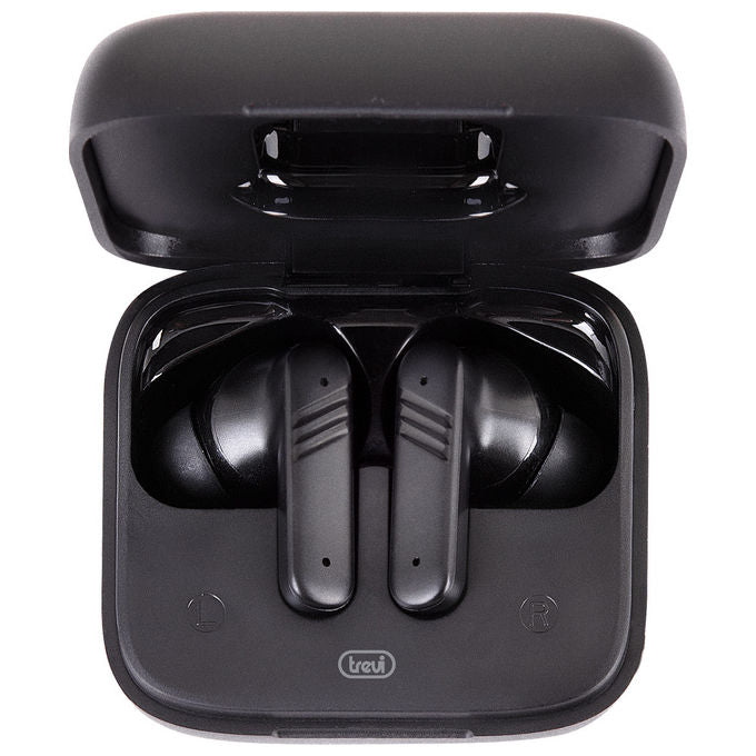 Trevi EAR100AID0 EAR 100 AID Auricolari Wireless In-ear Bluetooth 5.4 Traduzione AI ANC Display Touch colore Nero