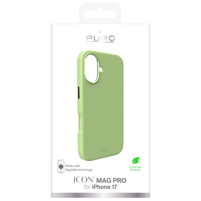 Puro Icon Mag Pro Cover per iPhone 17 Verde