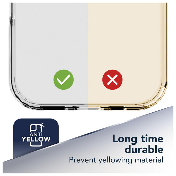 Cellularline Gloss Mag Cover Trasparente per iPhone 17 Pro Compatibile MagSafe