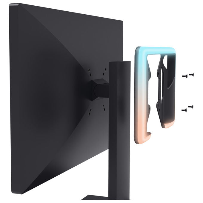 Trust, Luce RGB Vybz per Monitor, Accessorio Universale, Montaggio VESA 75-100