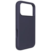 Puro Icon Mag Pro Cover Blu Scuro Per iPhone 17 Pro in Silicone e Microfibra