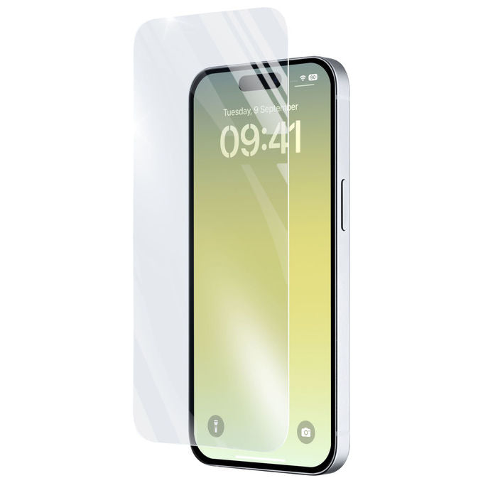 Cellularline Protezione Schermo in Vetro Temperato Resistente per iPhone Air