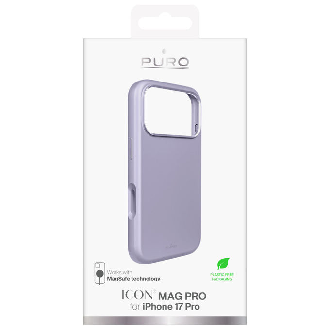 Puro, Custodia Icon Mag Pro, Compatibile Magsafe, Rosa, per iPhone 17 Pro
