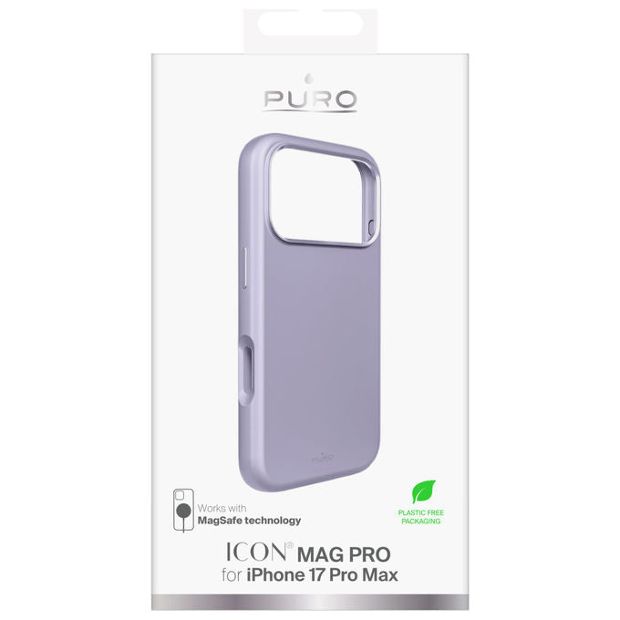 Puro Icon Mag Pro Custodia per iPhone 17 Pro Max Rosa Compatibile MagSafe