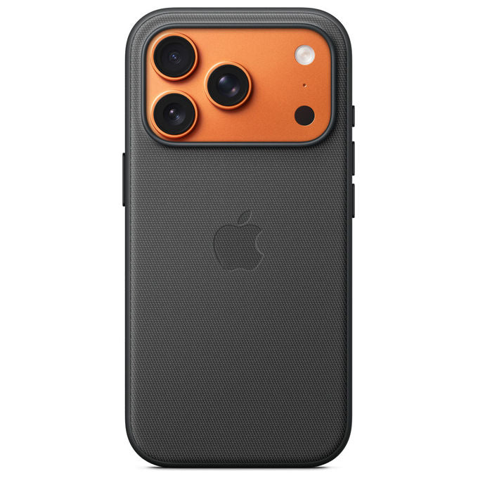 Apple, Custodia MagSafe in Tessuto TechWoven Nero per iPhone 17 Pro
