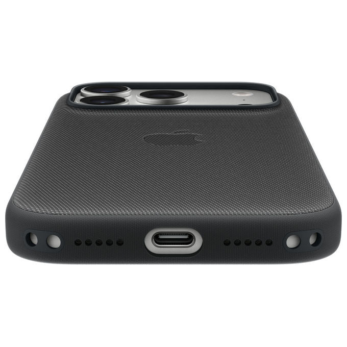 Apple, Custodia MagSafe in Tessuto TechWoven Nero per iPhone 17 Pro