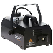 Algam Lighting, Macchina del Fumo 1000W, Telecomando a Filo e Wireless, Nera