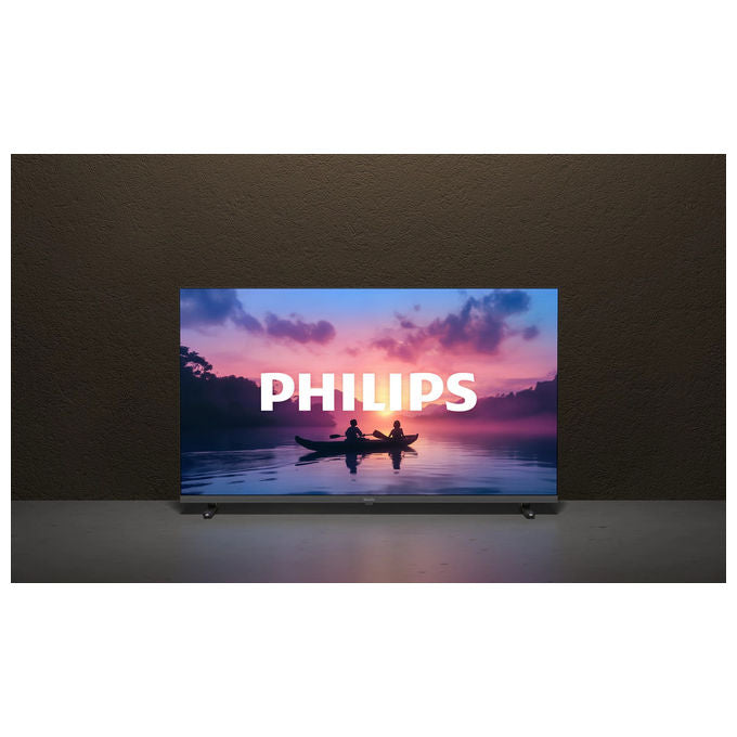 Philips, Tv Led 32 pollici, Full HD, Smart Tv, Wi-Fi, Nero