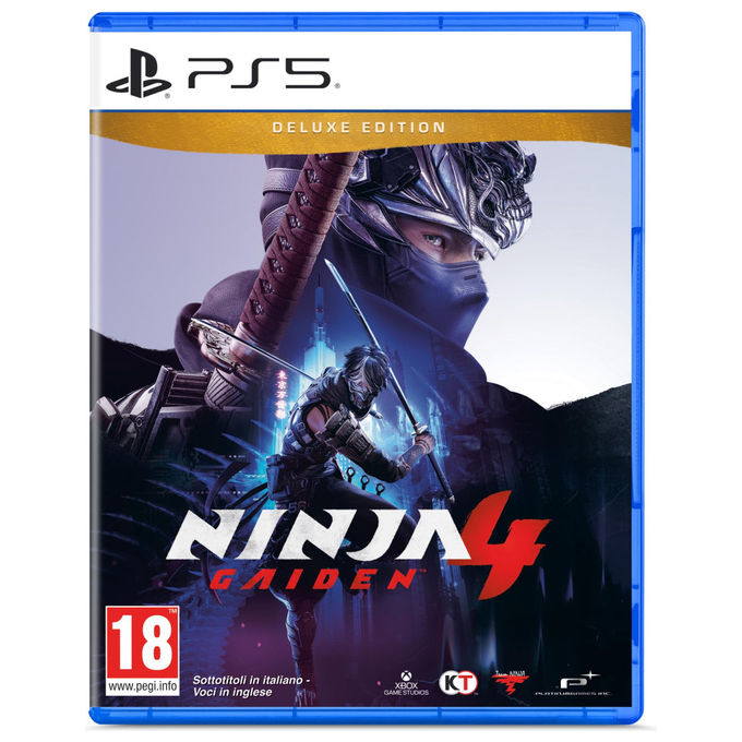 Xbox, Ninja Gaiden 4 Deluxe Edition, PlayStation 5, Disco, Codice incluso