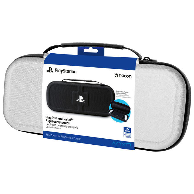 Nacon Custodia di Trasporto Ufficiale per PlayStation Portal Bianca