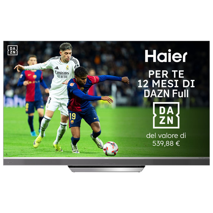 Haier Serie M95 H65M95EUX Smart TV QD-Mini LED 65'' 4K Ultra HD Google TV Nero