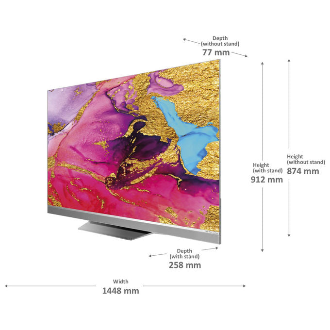 Haier Serie M95 H65M95EUX Smart TV QD-Mini LED 65'' 4K Ultra HD Google TV Nero