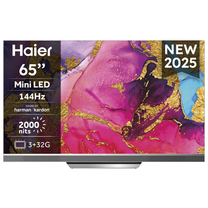 Haier Serie M95 H65M95EUX Smart TV QD-Mini LED 65'' 4K Ultra HD Google TV Nero