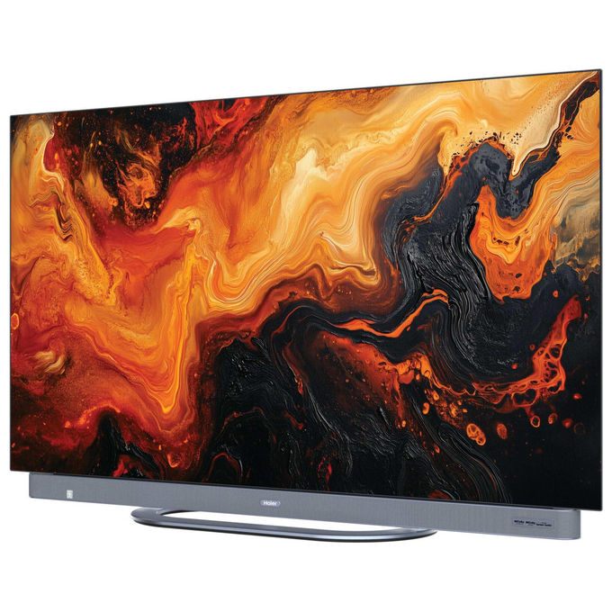 Haier, Tv Oled 55 pollici, 4K Ultra HD, Smart Tv, Wifi, Nero, H55C95EUX