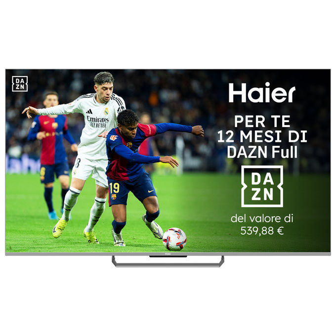 Haier, Smart Tv Mini Led 55'' 4K Uhd, H55M90Eux, Nero