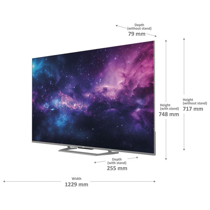Haier, Smart Tv Mini Led 55'' 4K Uhd, H55M90Eux, Nero