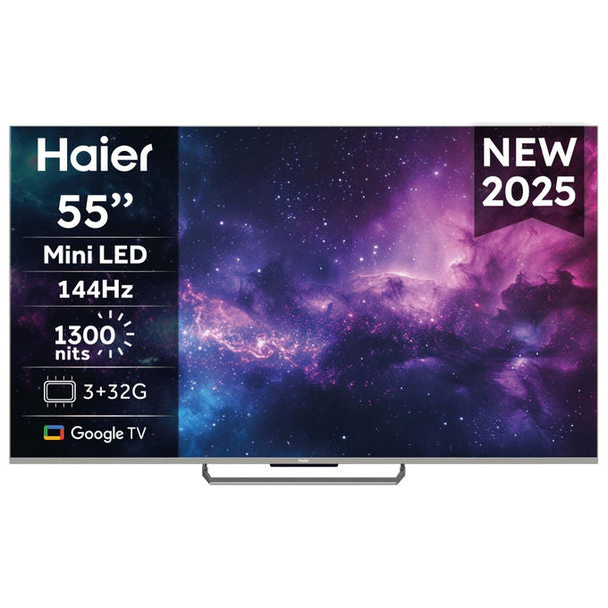 Haier, Smart Tv Mini Led 55'' 4K Uhd, H55M90Eux, Nero