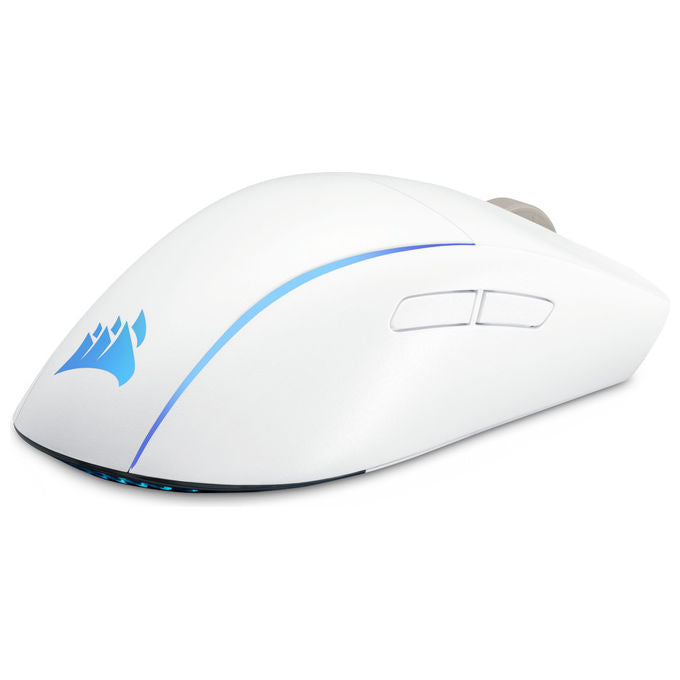 Corsair Mouse Gaming Wireless M75 Apple Edition Bianco Ghiaccio Ambidestro
