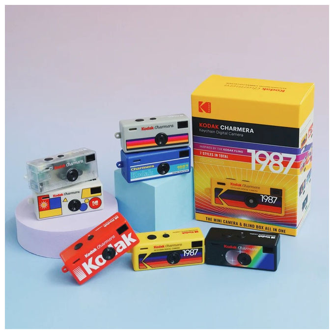 Kodak Charmera, Fotocamera Compatta, 1.6 MP, CMOS, 1440 x 1080 Pixel, Multicolore