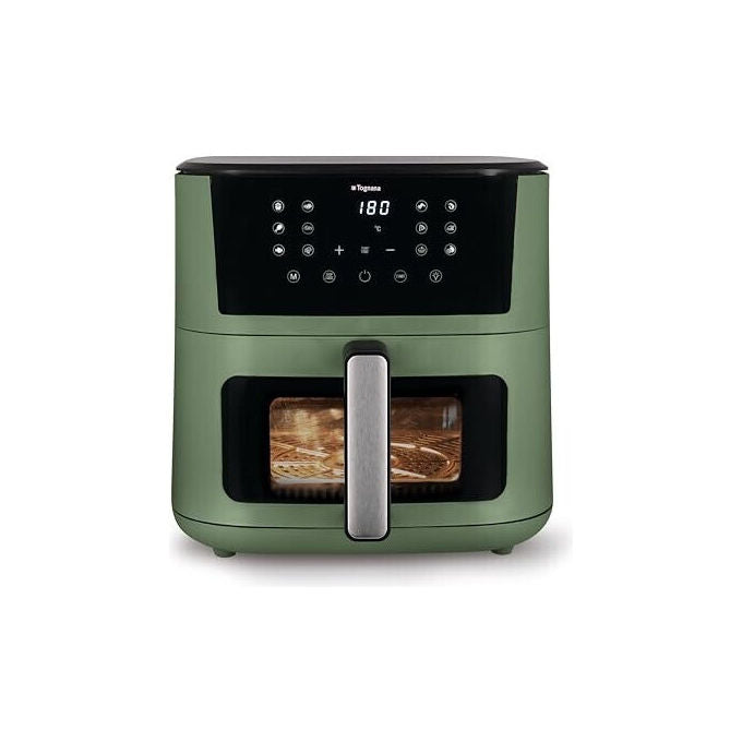 Tognana D2DFA10IRVEA Iridea Friggitrice ad aria 10 L 2200W 12 programmi display digitale colore Verde Salvia