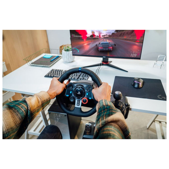 Logitech G G29 KIT_ Volante Pedaliera e Cuffie 900° PlayStation e PC