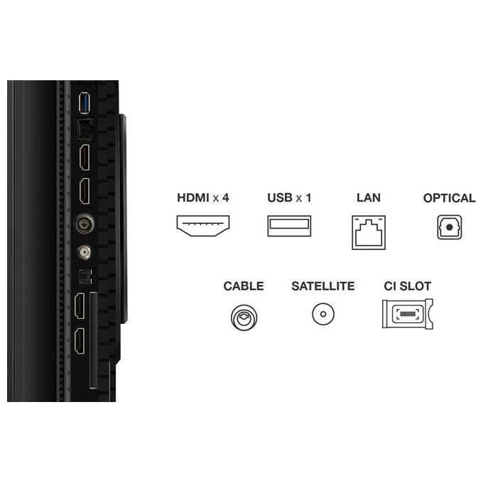 TCL 55P89K Smart Tv Qled 4K 55'' 144Hz Audio Onkyo 2.1 Google Tv