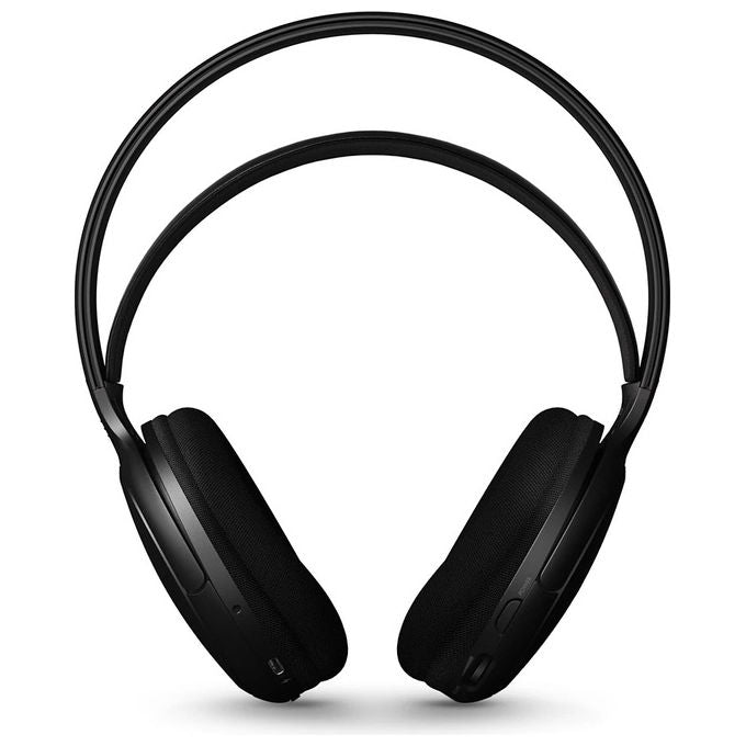 Philips SHC5200M2-12 Cuffie Wireless Over-Ear per TV USB Tipo-C Autonomia 30h Ricarica Rapida colore Nero