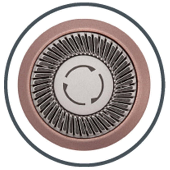 Remington WFS200 BareMe Rasoio Viso Donna 2 in 1 Wet and Dry 80 min autonomia USB-C colore Bianco e Rosa