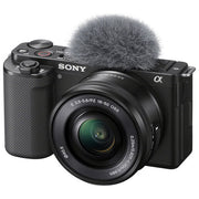 Sony ZVE10KB Fotocamera Mirrorless APS-C 24,2 MP 4K Obiettivo 16-50mm OSS II Touchscreen colore Nero