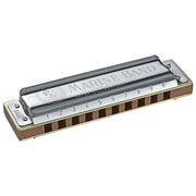 Hohner M1896036P Marine Band 1896 Armonica Diatonica 20 Voci Tonalita' D Maggiore Pettine Legno di Pero Blues Folk