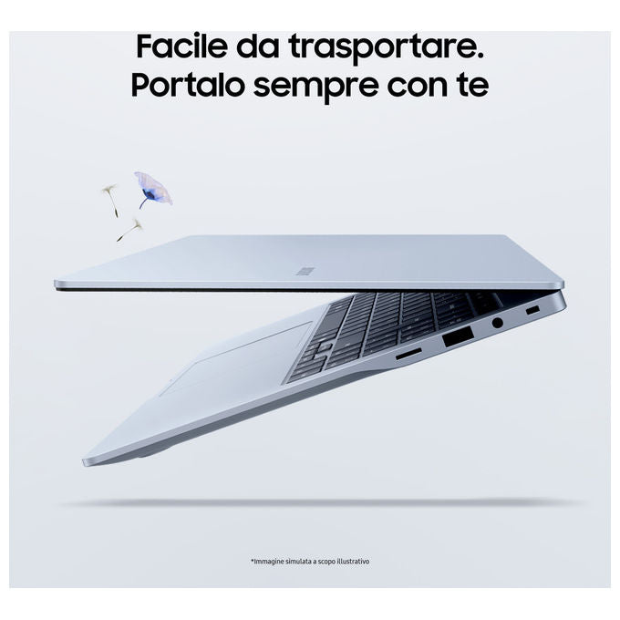 Samsung NP750XQB-KA2IT Galaxy Book4 Edge Notebook Snapdragon X Elite 16 GB 512 GB SSD colore Blu